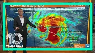 Tracking the Tropics: Hurricane Fiona makes 2nd landfall in the Dominican Republic