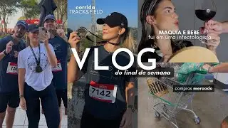 CORRIDA 5KM, MAQUIA E BEBE, COMPRAS MERCADO, FUI EM UMA INFECTOLOGISTA 