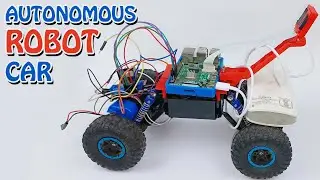 Autonomous Lane Detection Car Using Raspberry Pi 4 and OpenCV - Part 1