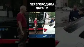 Неадекватная автоледи 