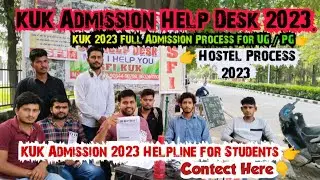Admission/Hostel/Merit List Information | Kurukshetra University | 2022 | Full Video | KUK.