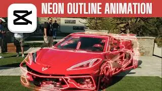 How to Create a Neon Outline Animation Effect in CapCut PC (Pro)