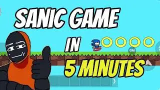 I Made a Sanic Game in 5 Minutes (Julian's Editor)