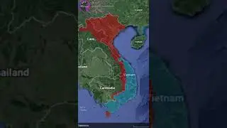 The Vietnam War in 30 seconds using Google Earth
