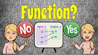 What is a FUNCTION?  Using Mapping Diagrams 🖤