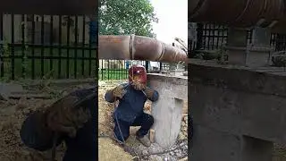 Pipe elbow welding process