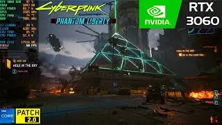 Cyberpunk 2077 Phantom Liberty on RTX 3060 Laptop
