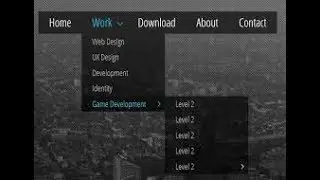 How to create navigation bar using html and css |How to fixed it to top