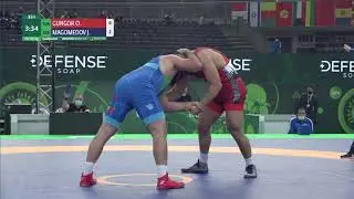 Qual. FS - 125 kg: O. GUNGOR (TUR) v. J. MAGOMEDOV (AZE)