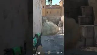 BEST EASY CT SMOKE on dust 2 part2 #cs2 #csgo #кс2 #ксго #counterstrike #dust2smokes