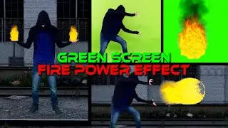 Green Screen Fire Power Effect || 3D Animation || Green Screen Effects || VFX || HD