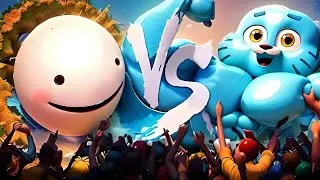 Dream vs. Gumball [MEME Fight Night]