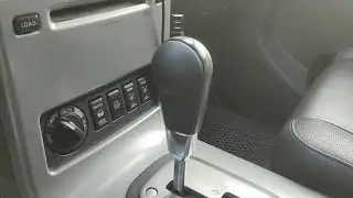 как снять (разобрать ) ручку АКПП Nissan Pathfinder