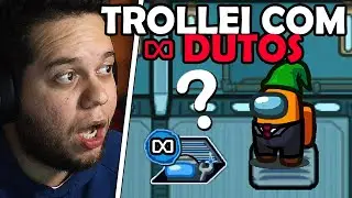 TROLLEI O IMPOSTOR com DUTOS INFINITOS no HIDE N SEEK do AMONG US (Esconde Esconde)