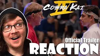 COBRA KAI Season 4 Official Trailer REACTION! Netflix!