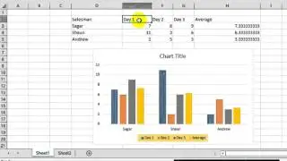 How to change legend text in Microsoft excel