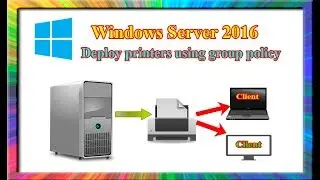 how to install and deploy printers using group policy in windows server 2016