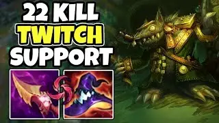 Challenger support shows you how to carry on twitch - 14.2 League of Legends