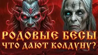 Кто такие РОДОВЫЕ БЕСЫ? И что они могут ДАТЬ КОЛДУНУ?То о чем вы не знали.Правила  работы с Бесами.