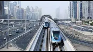 Dubai Metro 2024 - Red Line journey