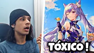 Killua reagindo ao YOUTUBER TÓXICO de GENSHIN
