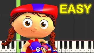 Super WHY Rhyming Time Piano Tutorial