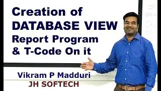 SAP ABAP DB View Creation