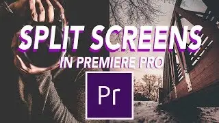 How To Split Screen In Premiere Pro CC - Fastest Tutorial On YouTube