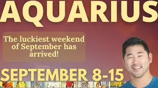 AQUARIUS - Look At What You Manifested! MAJOR Connection Incoming! September 8-15 Tarot Horoscope