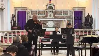 Concertul de A. Vivaldi 2 viori. Titea Fabian,Marian Sava și Georgiana Diaconescu.