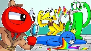 ПРЕСТУПЛЕНИЕ И НАКАЗАНИЕ! | Rainbow Friends 2 - Анимации на русском