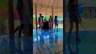 Dancinha na festa de aniversário da Manu Pina 