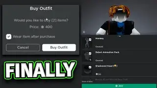 New Roblox Catalog Update...