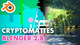 Using Cryptomattes in Blender 2.8 - Compositing Tutorial