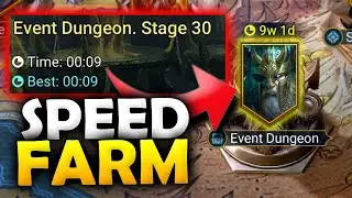 FASTEST SPEED FARM TEAMS - ODIN EVENT DUNGEON | RAID SHADOW LEGENDS