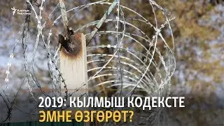 2019: Кылмыш кодексте эмне өзгөрөт? (аудио)