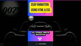 Next Level GSAP Animation Website Clone | GSAP Tutorial | GSAP #shorts