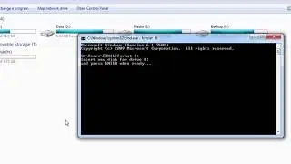 how to format pendrive in command prompt