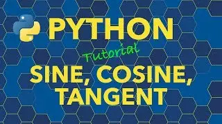 Python Calculate Sine Cosine Tangent