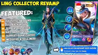 NEW Script Ling Collector No Password | Full Effect & Sounds | Update New Patch MLBB