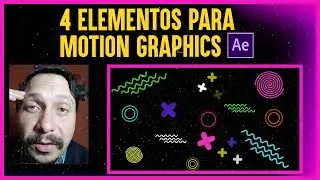 CÓMO ANIMAR 4 GRÁFICOS REUSABLES EN AFTER EFFECTS // TUTORIAL 31