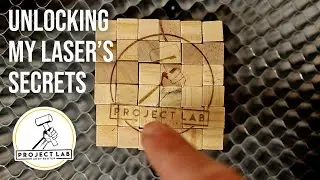 Lasering my logo 7 different ways | xTool D1 + rotary + Lightburn first impressions