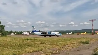 Звуки аэропорта Черемшанка в рабочие будни 02.07.2024