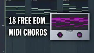 18 FREE EDM MIDI FILES