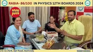 Best results in physics in Bathinda