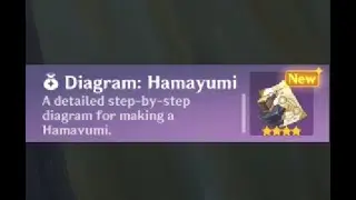 How to get Hamayumi (New 4-Star Forged Bow Blueprint) in Genshin Impact
