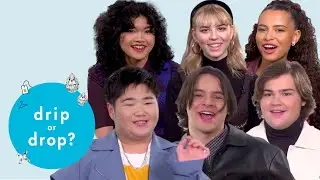 That 90s Show Cast Debates WILD Fashion From Different Decades | Drip or Drop | Cosmopolitan