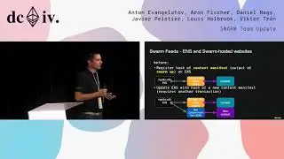 SWARM Team Update by Aron Fischer & Swarm Team (Devcon4)