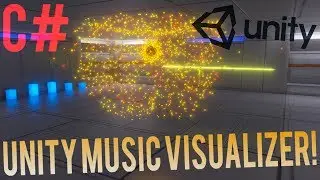 Crazy unity music visualizers c#.