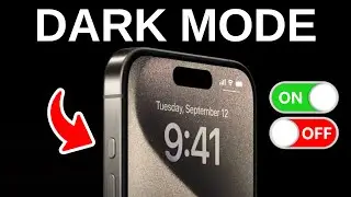 How to Use Action Button to Turn On/Off Dark Mode on iPhone